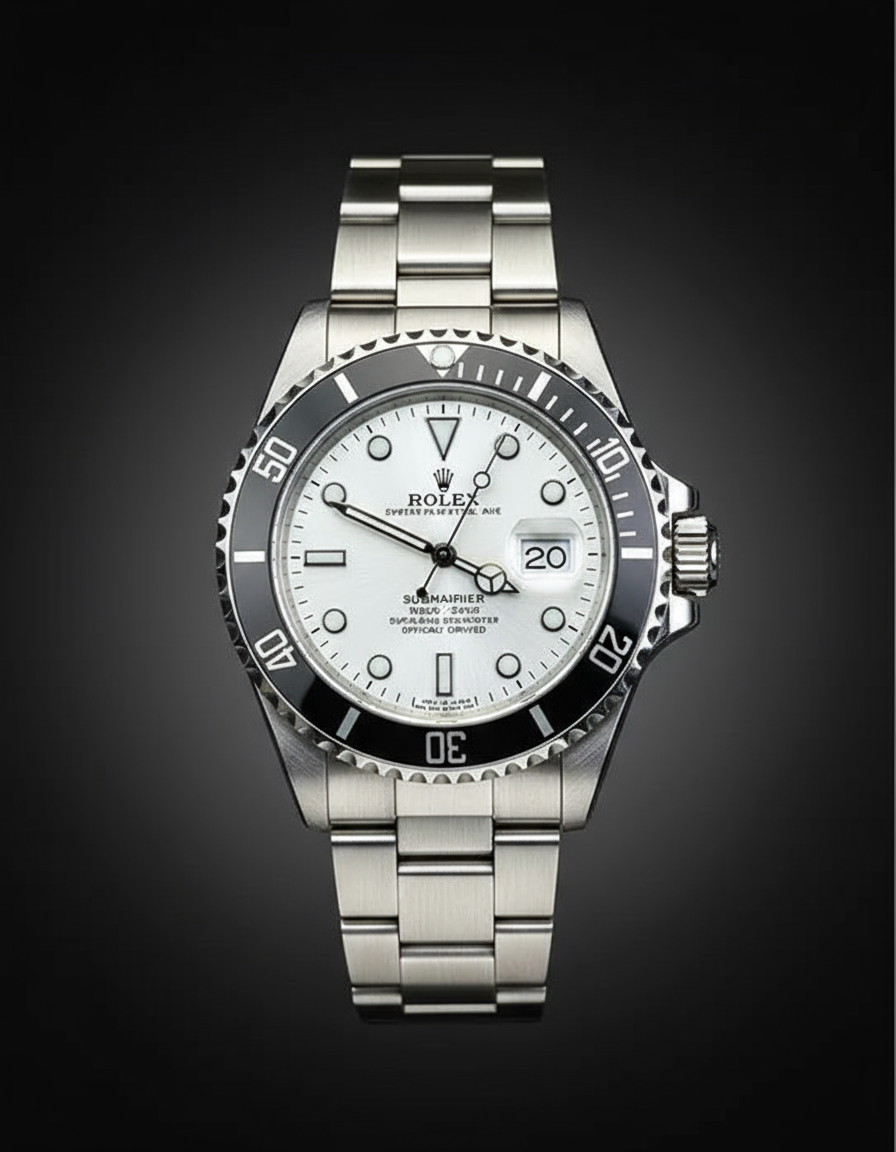Rolex Men’s Formal Quartz Wrist Watch With Stainless Steel Strap
