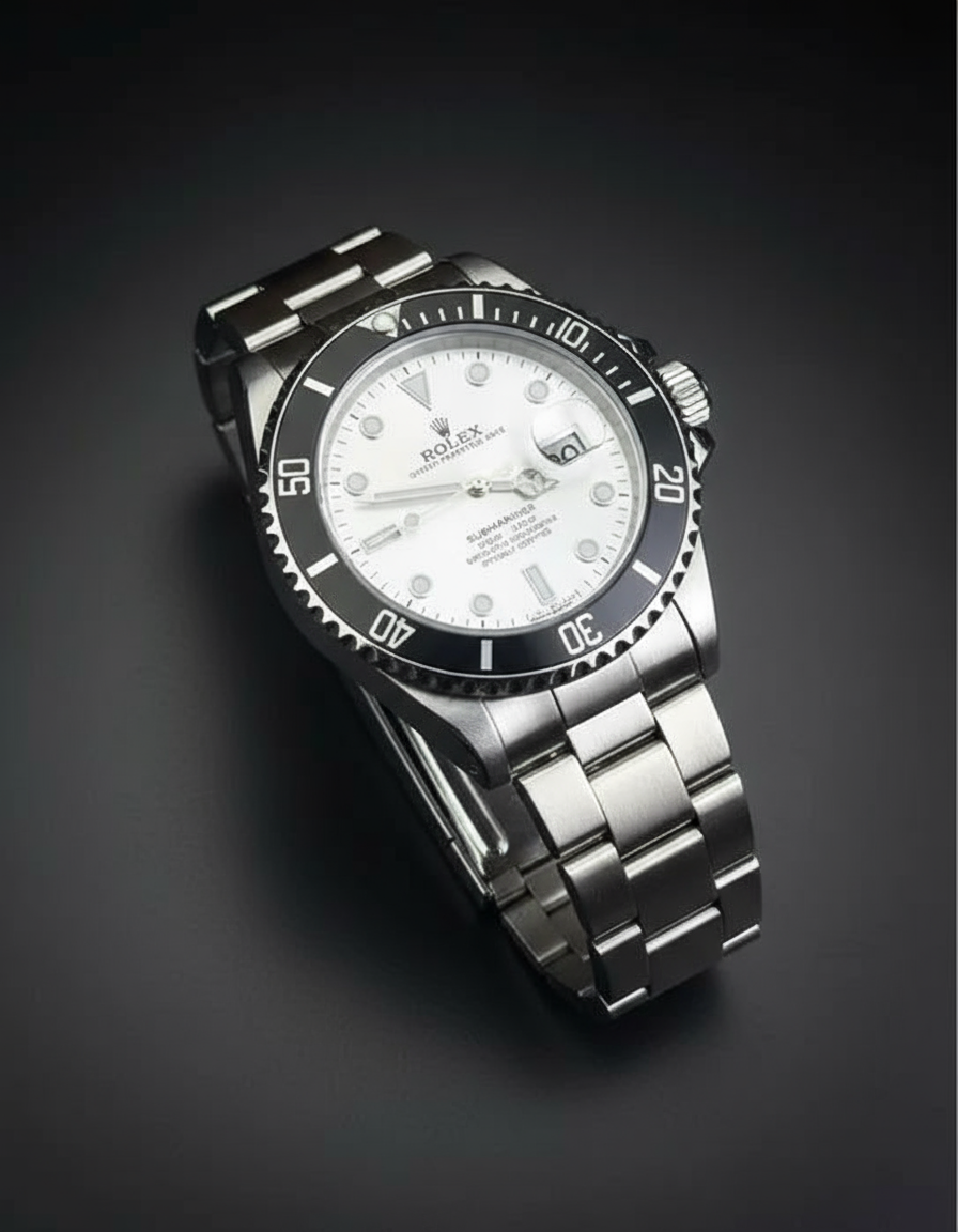 Rolex Men’s Formal Quartz Wrist Watch With Stainless Steel Strap